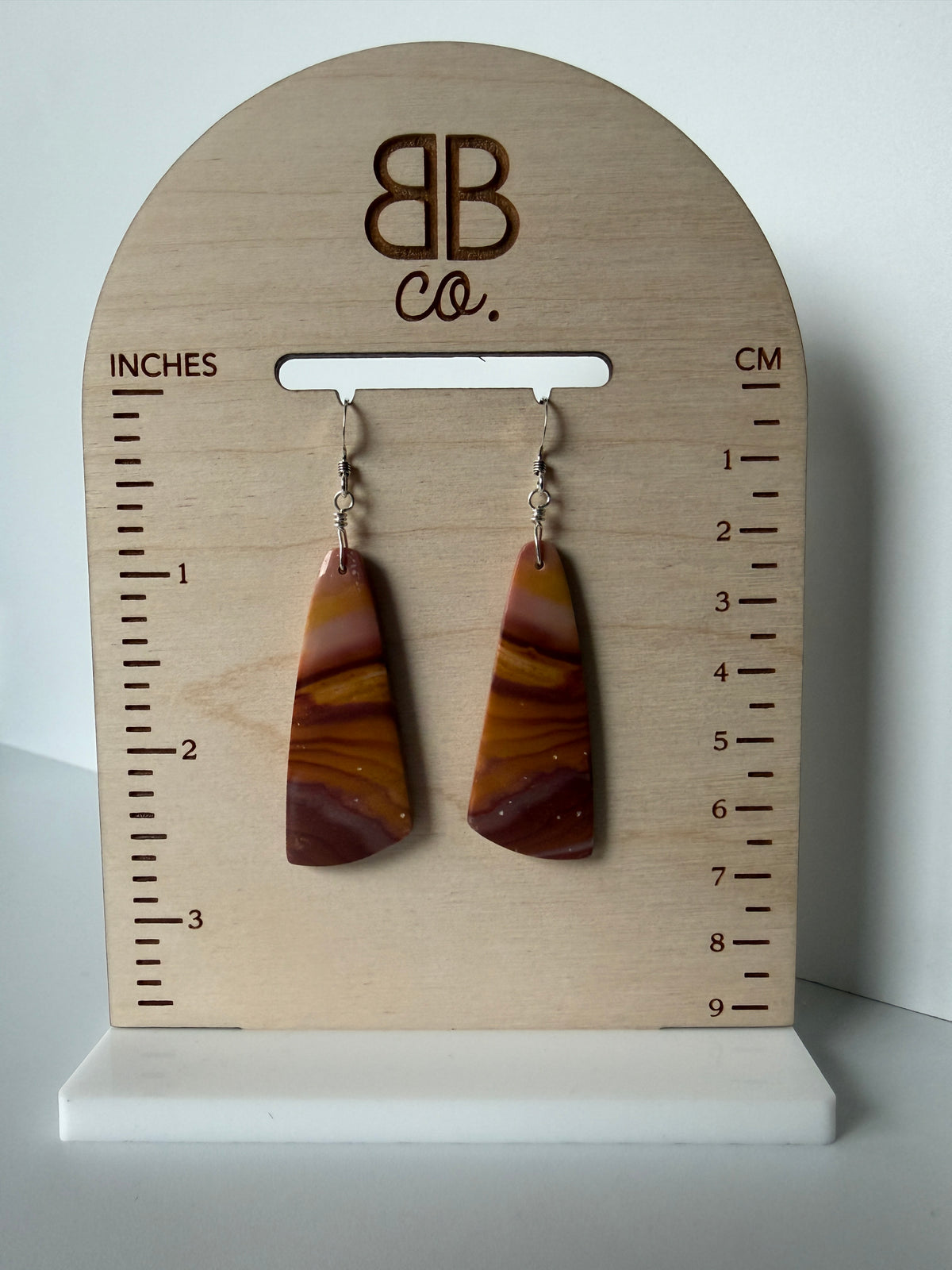 Utah Wonderstone Slab Earrings