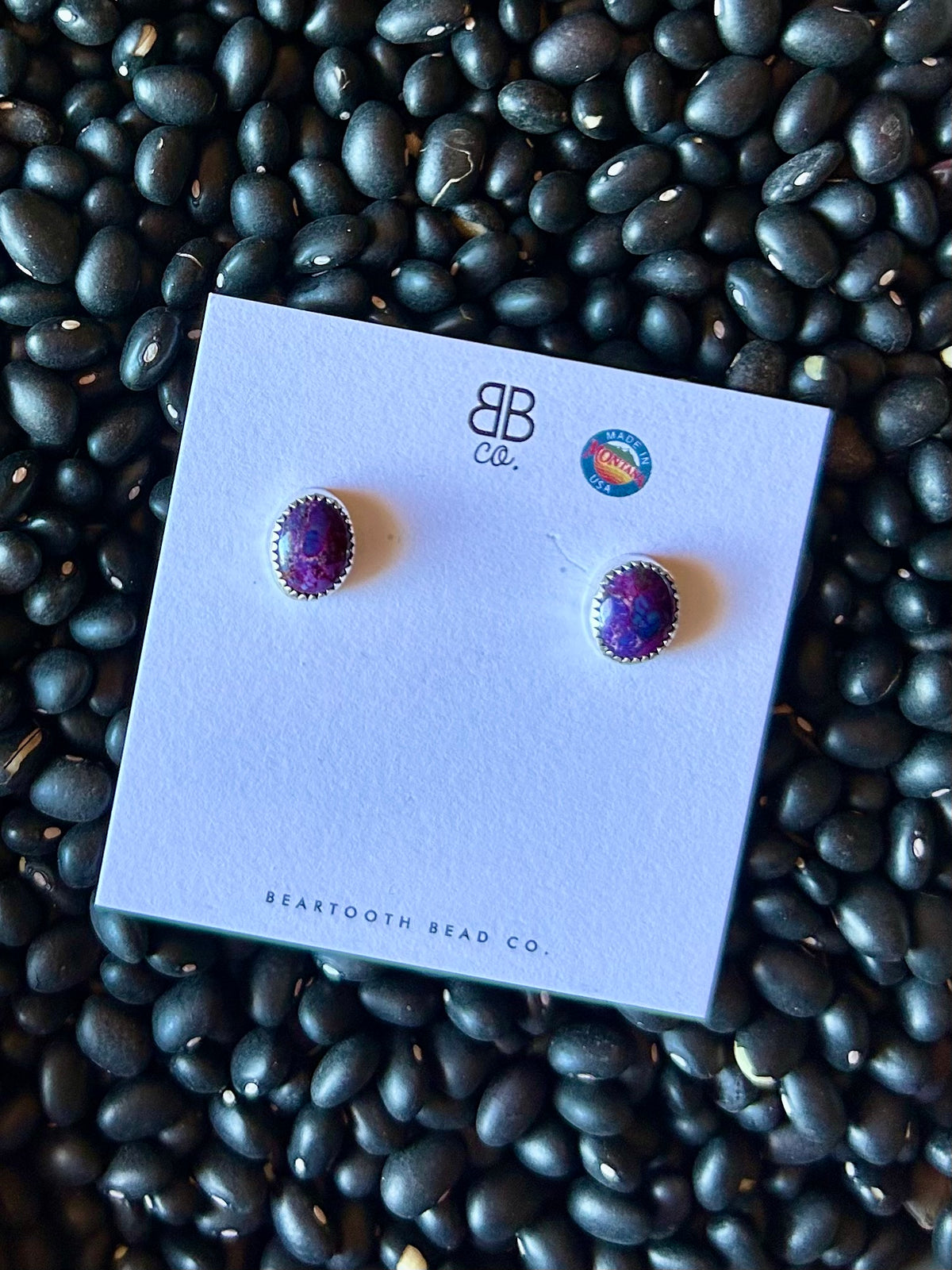 Kingman Purple Studs