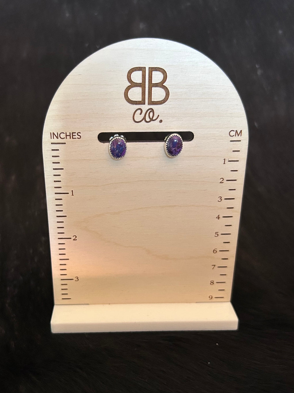 Kingman Purple Studs