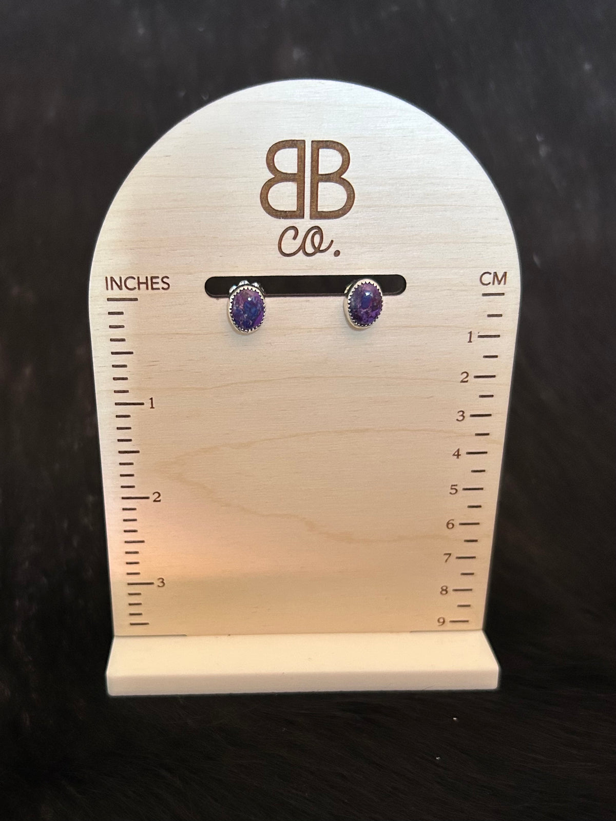 Kingman Purple Studs