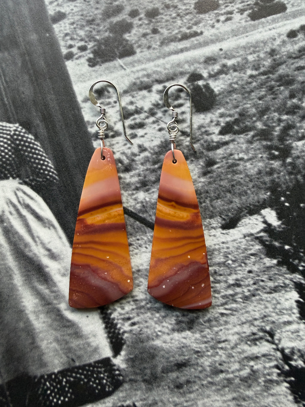 Utah Wonderstone Slab Earrings