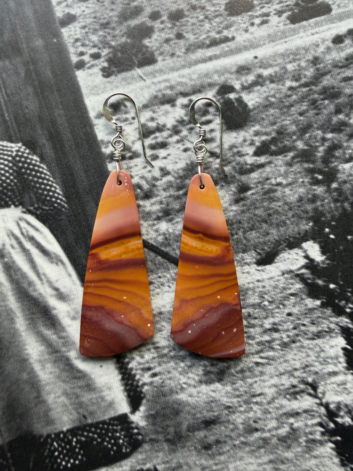 Utah Wonderstone Slab Earrings